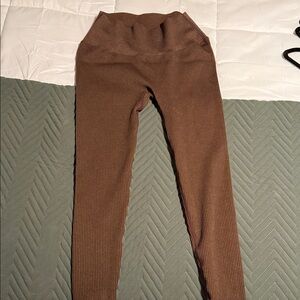 Balance Athletica Ribbed Brown Leggings